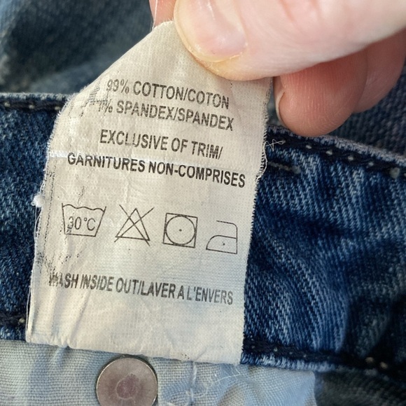 BOOTHEEL TRADING CO - SHERYL CROW - SIZE 12 - CROP JEANS - BOYFRIEND B21 - Picture 13 of 13